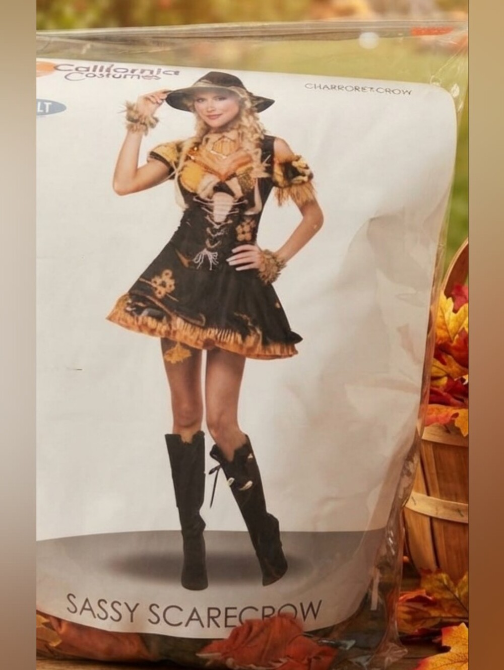 Sassy Scarecrow Woman's-halloween Costume